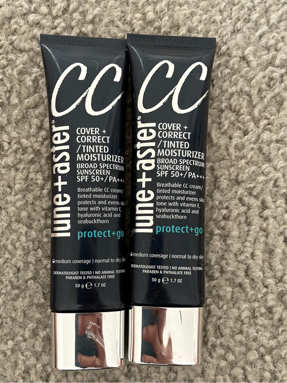 2 CC Creams w/spf